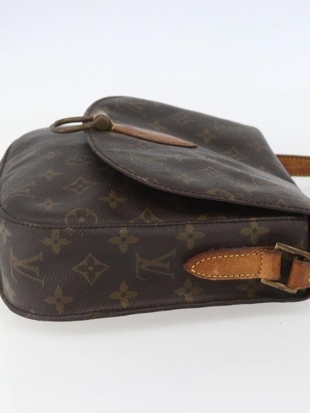 Authentic LOUIS VUITTON Monogram Saint Cloud GM Shoulder Bag M51242 LV - Picture 11 of 16